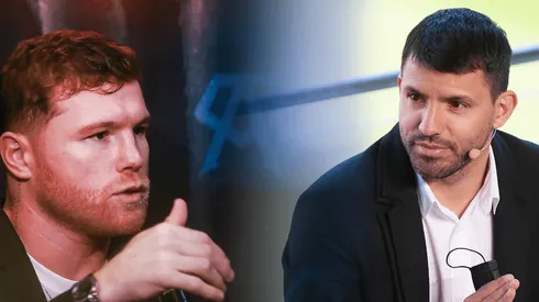 Otro fuerte cruce entre Canelo y el Kun Agüero: "Hay que tener huevos"