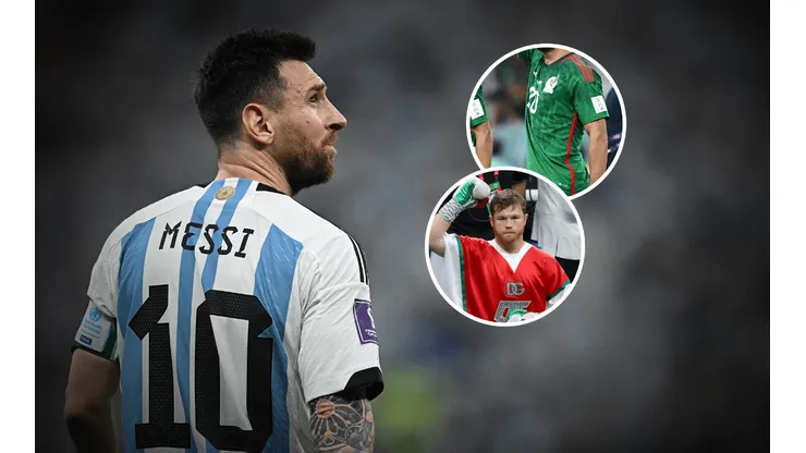 Se supo: ¿Cómo reaccionaron en la Selección de México en la polémica entre Messi y Canelo?