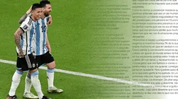 Es viral: la carta de Enzo Fernández a Messi cuando decidió retirarse de la Selección en 2016