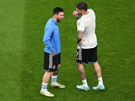 La actitud de De Paul que enojó a los hinchas en la previa de Argentina-México