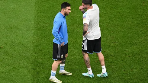 La actitud de De Paul que enojó a los hinchas en la previa de Argentina-México