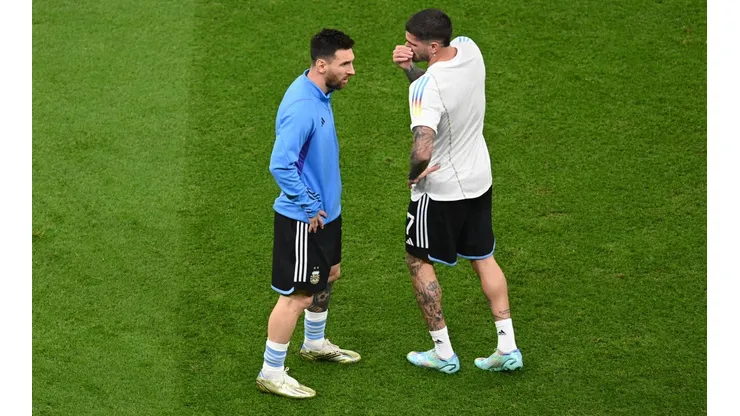 La actitud de De Paul que enojó a los hinchas en la previa de Argentina-México