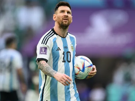 Inesperado tuit de un club brasileño para Messi en la previa del Argentina-México