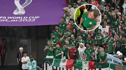 VIDEO | "¿Ya se van?": Hinchas mexicanos se fueron del estadio con los goles de Argentina