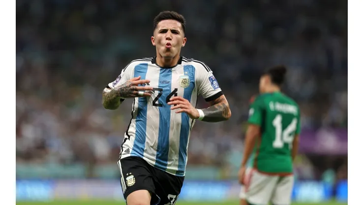 VIDEO | El golazo de Enzo Fernández para poner el 2 a 0 ante México