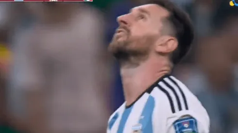 ¿Dijo "Gracias, Diego"? Todos hablan de la dedicatoria de Messi tras su gol