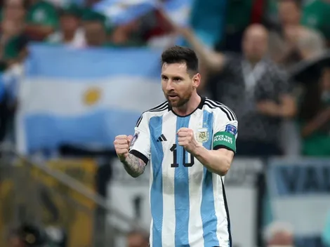 VIDEO | El zurdazo de Messi que rompió el cero ante México