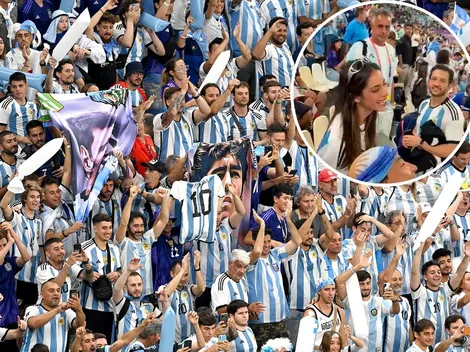 Sorprendió a todos: Tini Stoessel presente en Lusail para Argentina - México