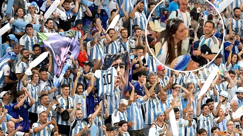 Sorprendió a todos: Tini Stoessel presente en Lusail para Argentina - México