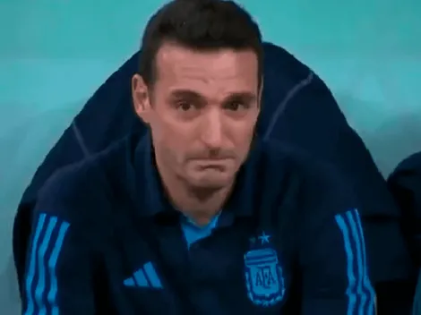 VIDEO | No solo Aimar: Tras el gol de Enzo Fernández, Scaloni rompió en un emotivo llanto