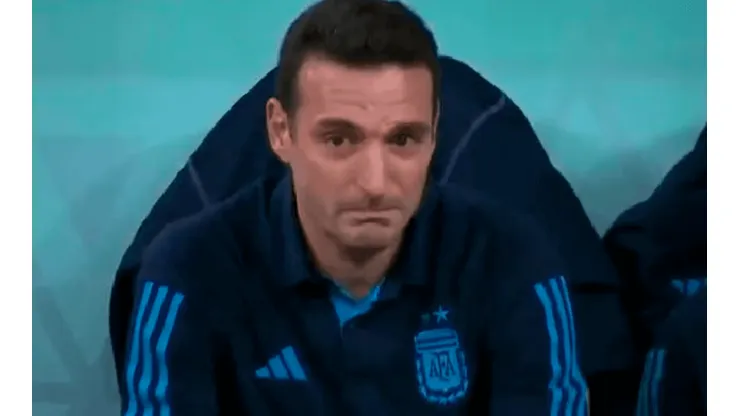 VIDEO | No solo Aimar: Tras el gol de Enzo Fernández, Scaloni rompió en un emotivo llanto