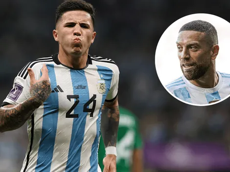 "Sexo": el comentario de Papu Gómez a Enzo Fernández tras la victoria ante México