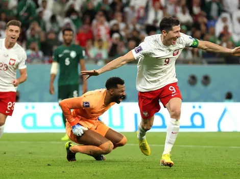 Polonia bajó a Arabia Saudita: ganó 2 a 0 y es líder en el grupo de Argentina