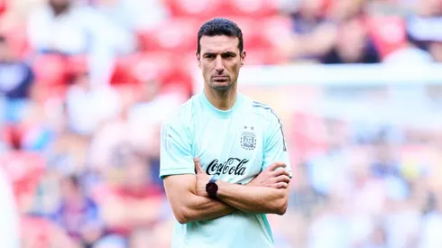 Lionel Scaloni, DT de Argentina.
