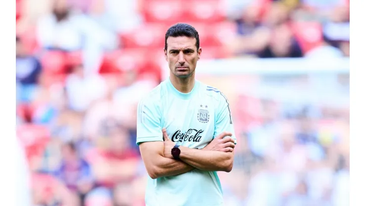 Lionel Scaloni, DT de Argentina.