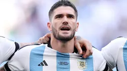 Se la jugó: el nuevo look de De Paul para enfrentar a México