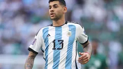 Cristian Cuti Romero no va a poder decir presente en el partido de Argentina.