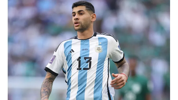 Cristian Cuti Romero no va a poder decir presente en el partido de Argentina.