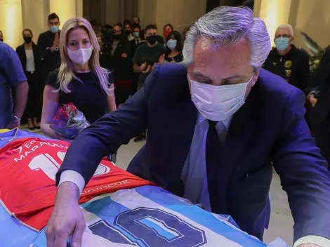 Alberto Fernández le dedicó un sentido video a Maradona: "Ahora más que nunca"