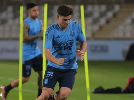 El premio especial que recibió Julián Álvarez en pleno Mundial