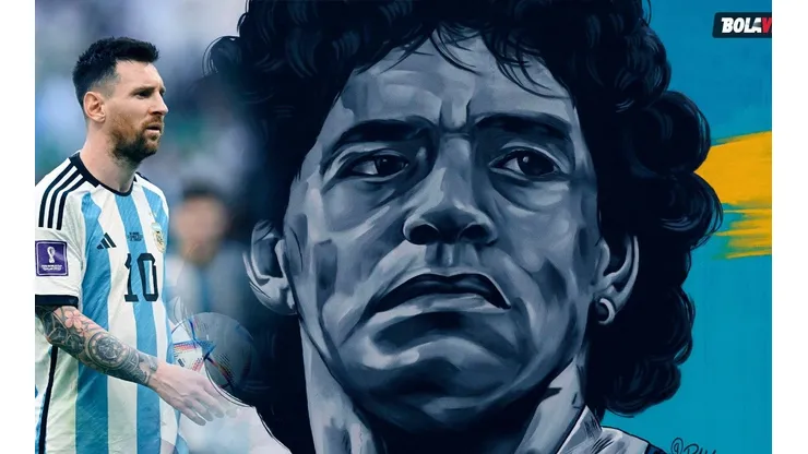 La historia que Messi le dedicó a Maradona.