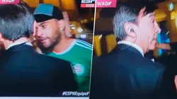 VIDEO | Repudiable: hinchas en Qatar atacaron a Marcelo Benedetto a horas del Argentina-México en pleno móvil