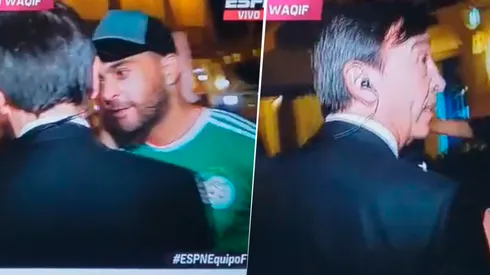 VIDEO | Repudiable: hinchas en Qatar atacaron a Marcelo Benedetto a horas del Argentina-México en pleno móvil