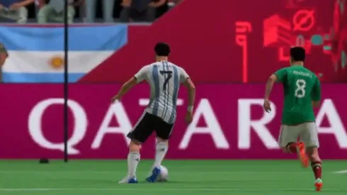 A tomar nota: simulamos la "final" entre Argentina y México en el FIFA 23 y esto pasó