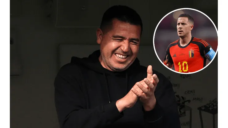 En Boca se vuelven locos: el nuevo guiño de Hazard para Riquelme