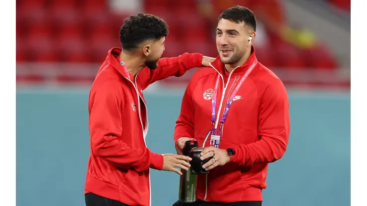 La tradición de tomar mate llegó hasta la Selección de Canadá en el Mundial de Qatar 2022.