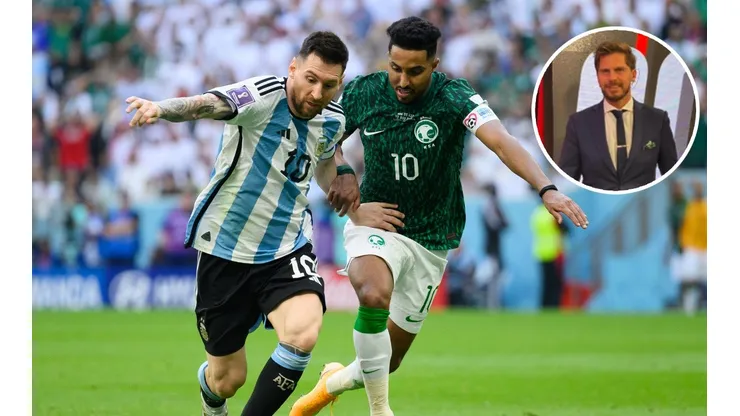 "Baldazo de agua fría": el relato de Vignolo de la derrota de Argentina ante Arabia