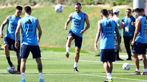 Argentina volvió a los entrenamientos.