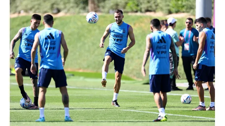 Argentina volvió a los entrenamientos.