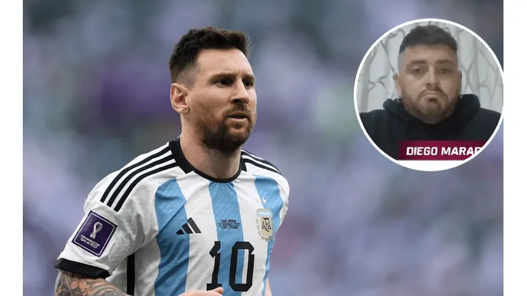 La frase de Diego Maradona Jr. sobre Messi por la que tuvo que pedir perdón: "La comparación con mi papá es..."