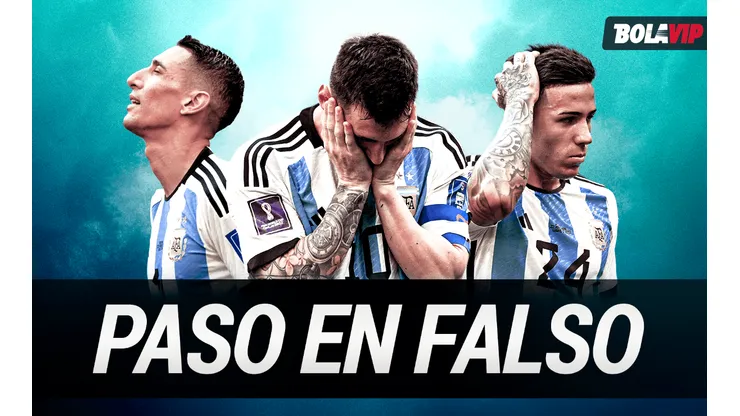 Paso en falso: Arabia Saudita y un baldazo de agua fría a la ilusión argentina