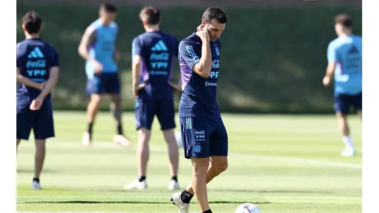 Scaloni meterá mano en el equipo.