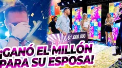 Leonardo ganó los 8 escalones.