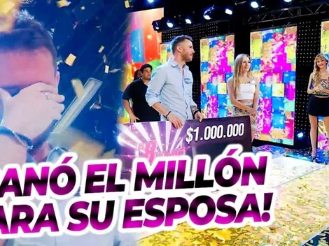 Un participante ganó Los 8 escalones y utilizará el dinero para la operación de su pareja