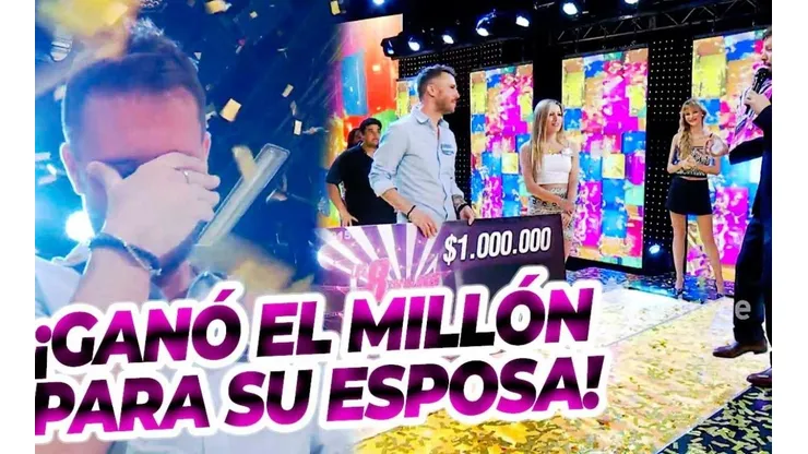 Leonardo ganó los 8 escalones.