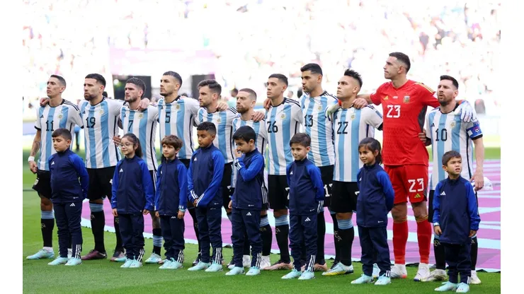 Los puntajes de Argentina: jugador x jugador vs. Arabia Saudita