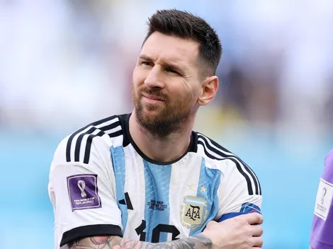 ¿Qué dice la cinta de capitán de Lionel Messi en el Mundial?