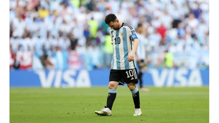 La Selección Argentina cayó frente a Arabia Saudita.