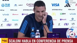 VIDEO | La cara de Scaloni cuando en conferencia de prensa le preguntaron por Enzo Pérez