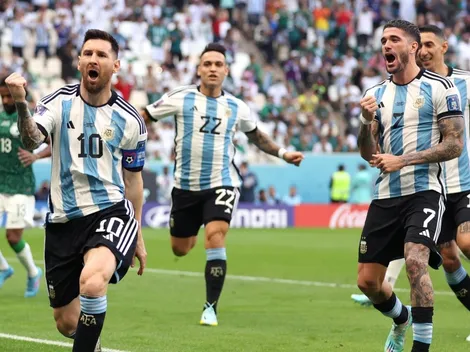 ¿Quién hizo el gol de Argentina ante Arabia Saudita?