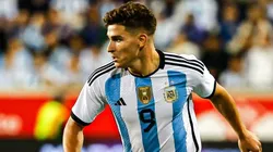 Julián Álvarez estará en Qatar 2022 junto a la Selección.