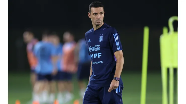 "Es una debilidad": Scaloni probó a Exequiel Palacios en la práctica