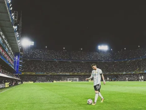 "Todos juntos": el tuit que le dedicó la cuenta oficial de Boca a la Selección Argentina