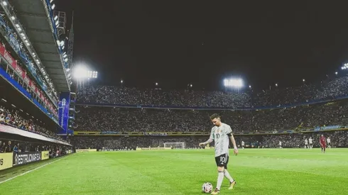 "Todos juntos": el tuit que le dedicó la cuenta oficial de Boca a la Selección Argentina