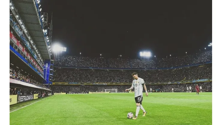 "Todos juntos": el tuit que le dedicó la cuenta oficial de Boca a la Selección Argentina