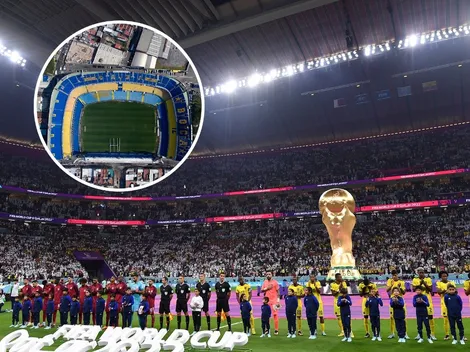 Fue furor: en medio de la inauguración del Mundial, un ídolo de Boca no quedó conforme con lo que vio